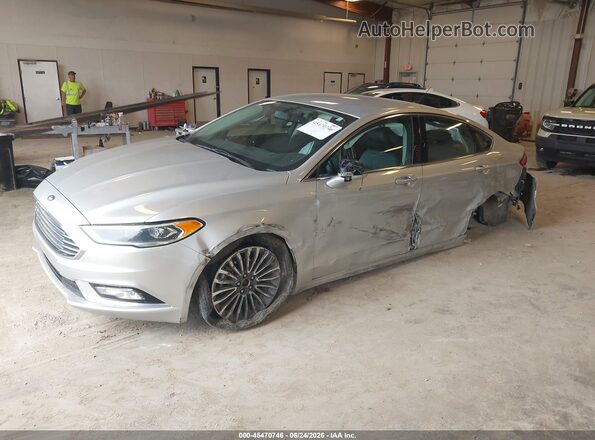 3FA6P0HD8HR396287 2017 FORD FUSION Silver წინა ხედი