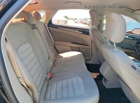 3FA6P0HD8JR125901 2018 FORD FUSION Черный Вид задних сидений
