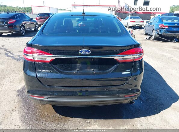 3FA6P0HD8JR152922 2018 FORD FUSION Black 