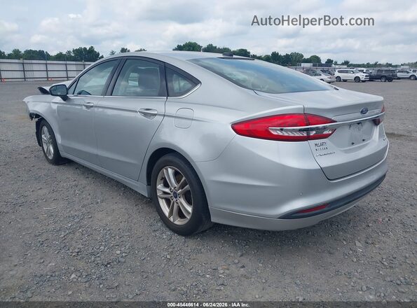 3FA6P0HD8JR154461 2018 FORD FUSION Silver Tył lewy