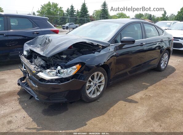 3FA6P0HD8LR108633 2020 FORD FUSION Black Vista tres cuartos delantera izquierda