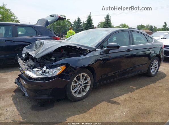 3FA6P0HD8LR108633 2020 FORD FUSION Black 
