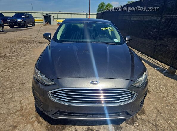 3FA6P0HD8LR110737 2020 FORD FUSION Gray 
