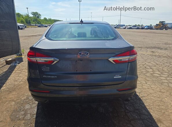 3FA6P0HD8LR110737 2020 FORD FUSION Gray 