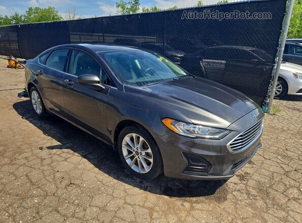 3FA6P0HD8LR110737 2020 FORD FUSION Gray 