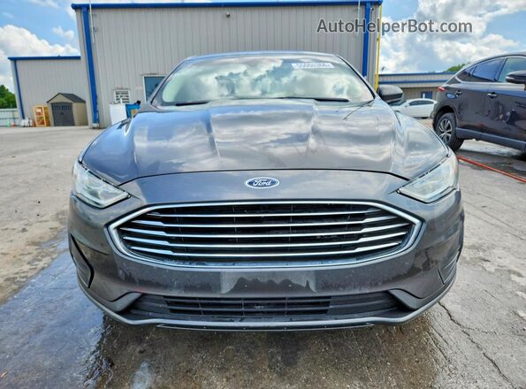 3FA6P0HD8LR230893 2020 FORD FUSION Gray Front view