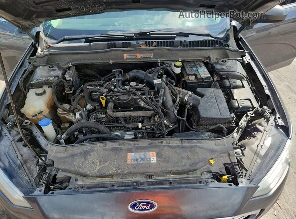 3FA6P0HD8LR230893 2020 FORD FUSION Gray Rear interior view