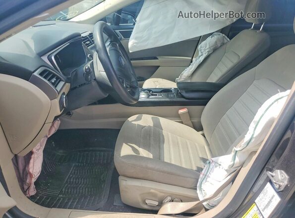 3FA6P0HD8LR231056 2020 FORD FUSION Серый Вид салона спереди