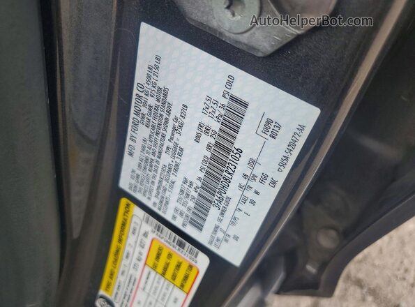 3FA6P0HD8LR231056 2020 FORD FUSION Серый Вид подкапотного пространства