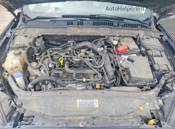3FA6P0HD8LR231056 2020 FORD FUSION Серый Вид задней части салона