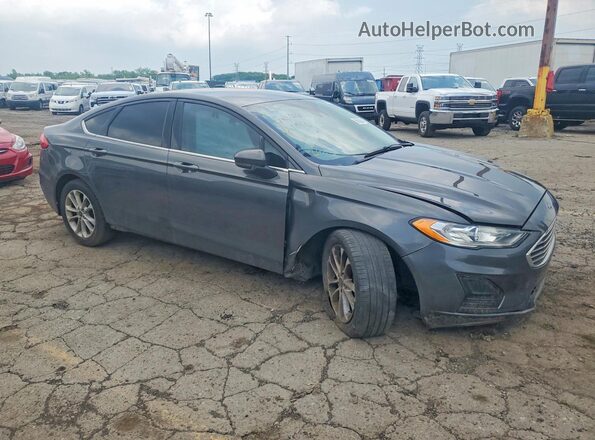 3FA6P0HD8LR231056 2020 FORD FUSION Серый Передняя правая четверть