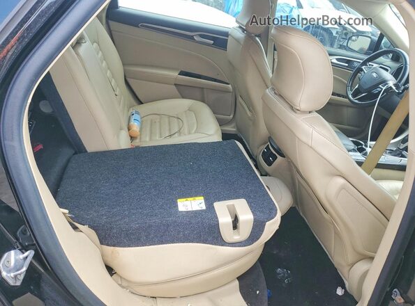 3FA6P0HD9GR274181 2016 FORD FUSION Черный Вид задних сидений
