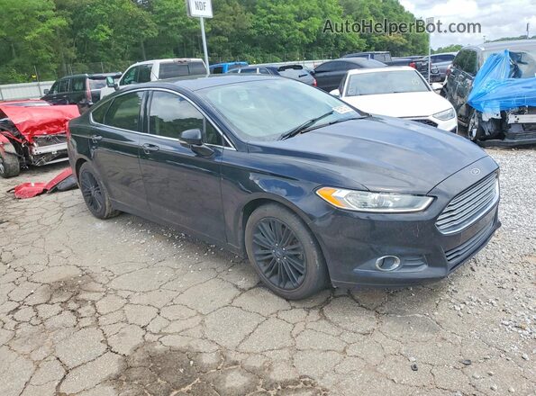 3FA6P0HD9GR274181 2016 FORD FUSION Черный Передняя правая четверть