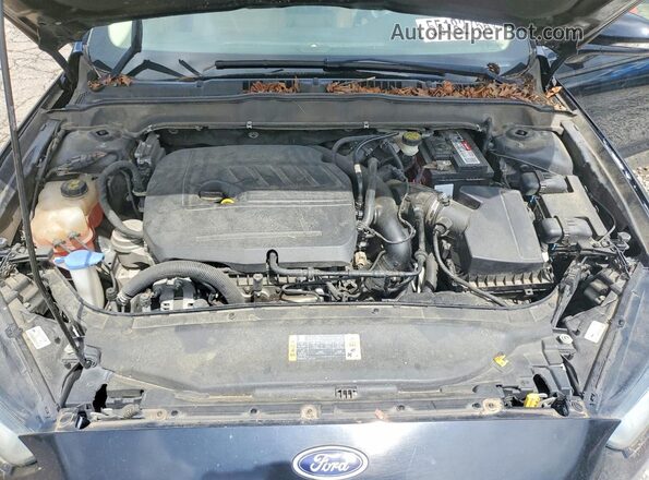 3FA6P0HD9GR274181 2016 FORD FUSION Черный Вид задней части салона