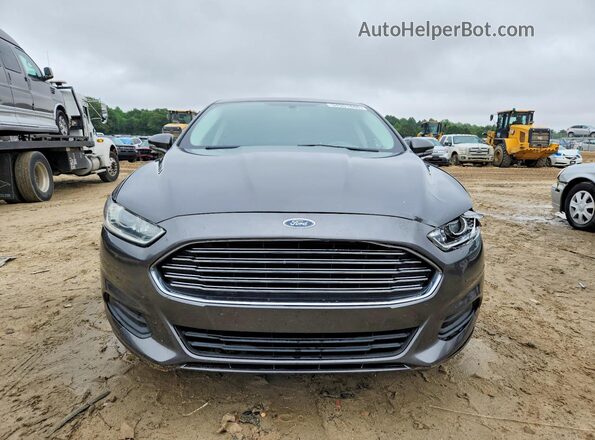 3FA6P0HD9GR310502 2016 FORD FUSION Gray Front view