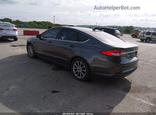3FA6P0HD9HR122161 2017 FORD FUSION Gray Задня ліва чверть