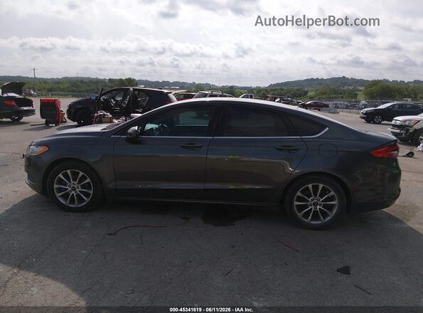 3FA6P0HD9HR122161 2017 FORD FUSION Gray 