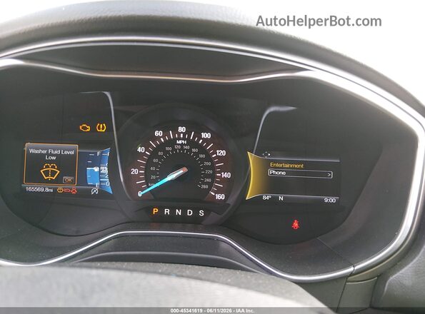 3FA6P0HD9HR122161 2017 FORD FUSION Gray Вид задніх сидінь