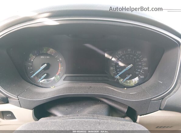 3FA6P0HD9HR132818 2017 FORD FUSION Белый Вид задних сидений