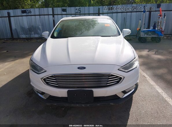 3FA6P0HD9HR132818 2017 FORD FUSION Белый Вид панели приборов
