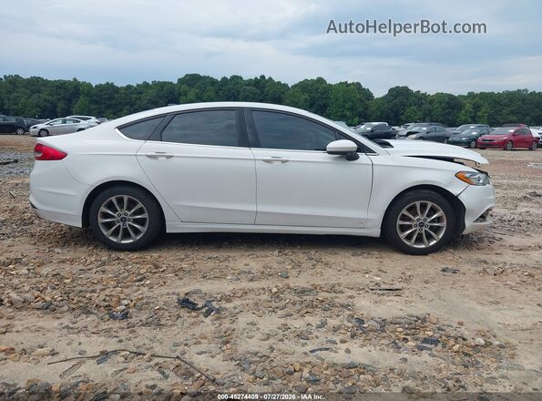 3FA6P0HD9HR289703 2017 FORD FUSION Белый Вид задней части салона