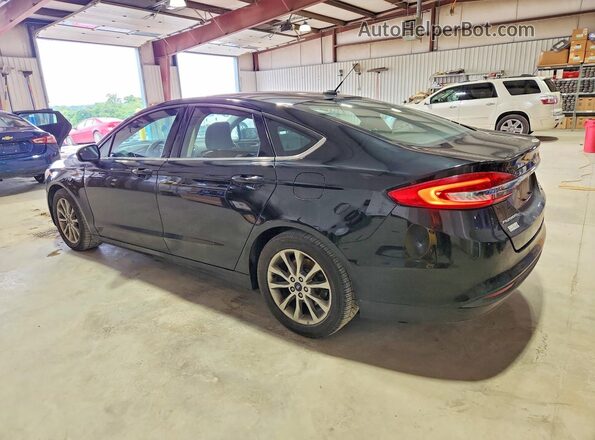 3FA6P0HD9HR333232 2017 FORD FUSION Black Հետևի ձախ