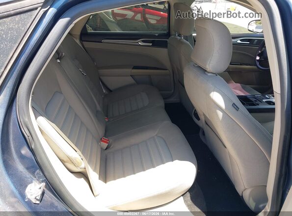 3FA6P0HD9JR154565 2018 FORD FUSION Blue Vista de la etiqueta del VIN