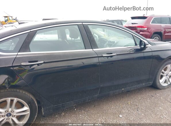 3FA6P0HD9JR179997 2018 FORD FUSION Black Rear interior view