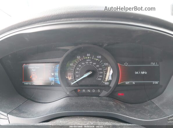 3FA6P0HD9JR260160 2018 FORD FUSION Black უკანა სავარძლების ხედი