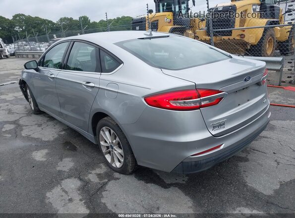 3FA6P0HD9LR105126 2020 FORD FUSION Silver Tył lewy