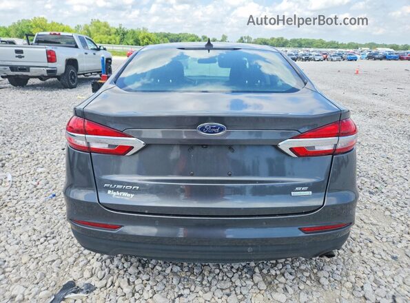 3FA6P0HD9LR150678 2020 FORD FUSION Gray 