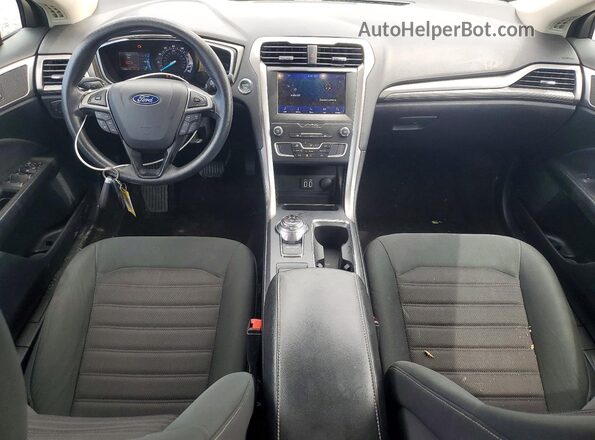 3FA6P0HD9LR195362 2020 FORD FUSION Blue Առջևի վահանակի տեսք