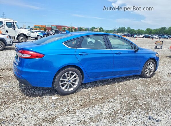3FA6P0HD9LR195362 2020 FORD FUSION Blue Հետևի աջ