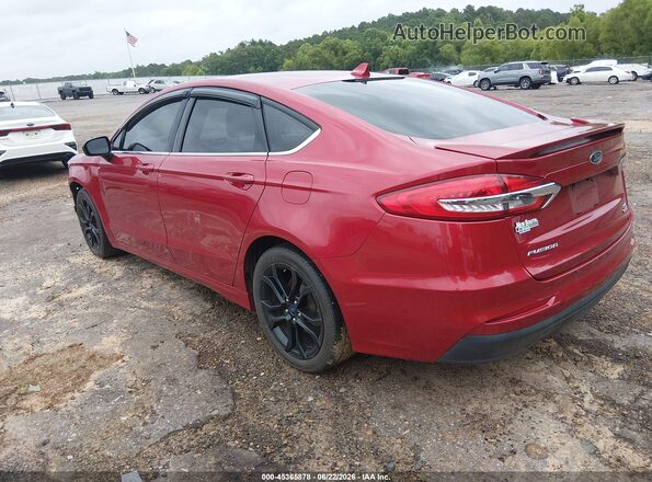 3FA6P0HD9LR227064 2020 FORD FUSION Красный Задняя левая четверть