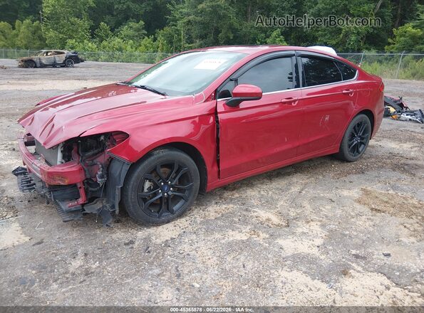 3FA6P0HD9LR227064 2020 FORD FUSION Красный Передняя левая четверть