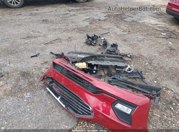 3FA6P0HD9LR227064 2020 FORD FUSION Красный Вид щитка приборов