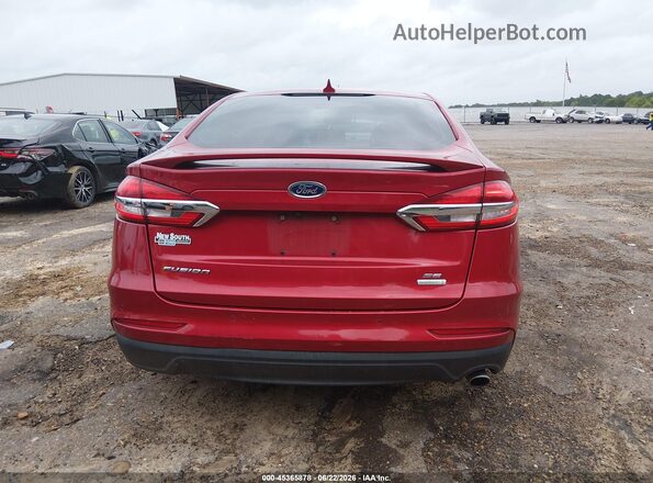 3FA6P0HD9LR227064 2020 FORD FUSION Красный 