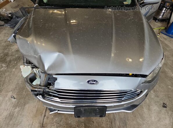 3FA6P0HD9LR262770 2020 FORD FUSION Серебряный Вид задней части салона
