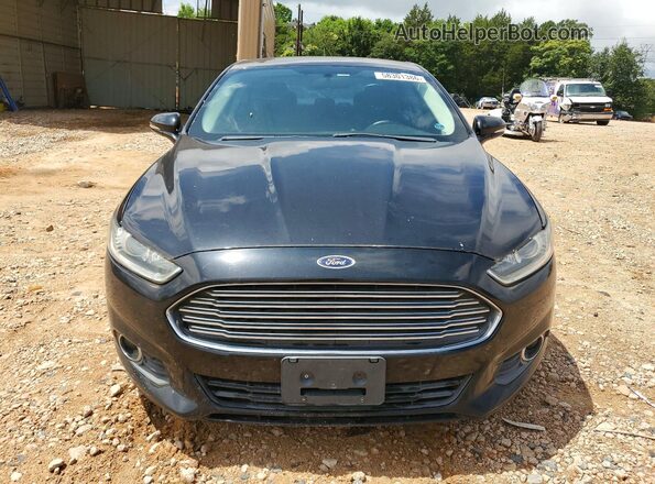 3FA6P0HDXGR148153 2016 FORD FUSION Black Front view