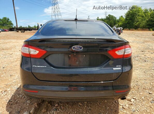 3FA6P0HDXGR148153 2016 FORD FUSION Black Rear view