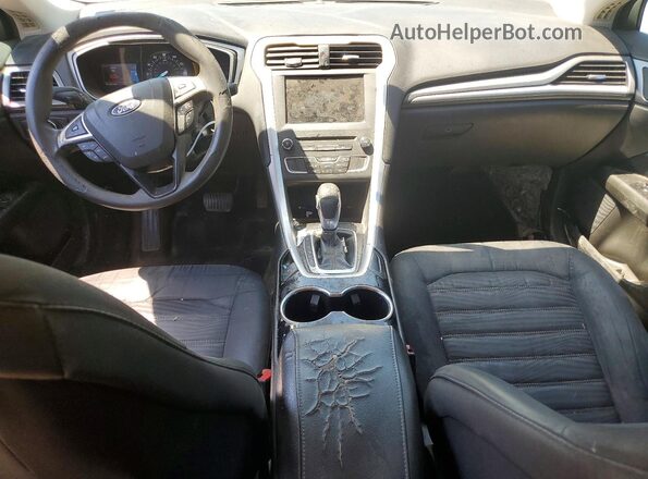 3FA6P0HDXGR279082 2016 FORD FUSION Gray Առջևի վահանակի տեսք
