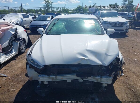 3FA6P0HDXGR285464 2016 FORD FUSION Белый Вид задней части салона