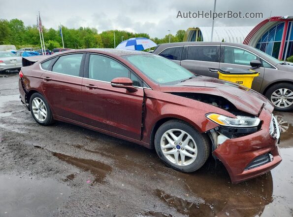 3FA6P0HDXGR363127 2016 FORD FUSION Brown Առջևի աջ
