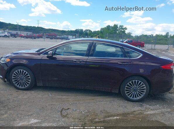 3FA6P0HDXHR291962 2017 FORD FUSION Maroon სალონის 360-გრადუსიანი ხედი