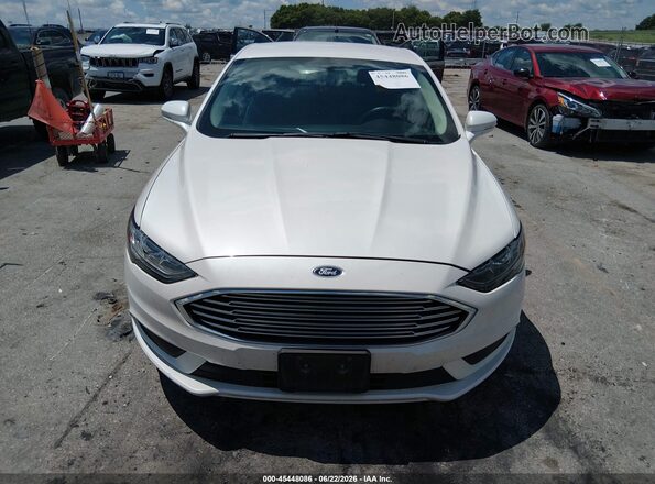 3FA6P0HDXHR367311 2017 FORD FUSION White Вид щитка приладів
