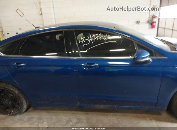 3FA6P0HDXHR373335 2017 FORD FUSION Blue Սարքավորումների վահանակի տեսք
