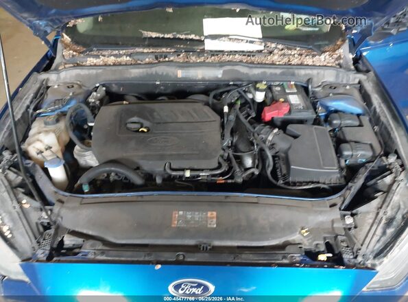 3FA6P0HDXHR373335 2017 FORD FUSION Blue Հետևի տեսք