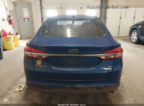 3FA6P0HDXHR373335 2017 FORD FUSION Blue 