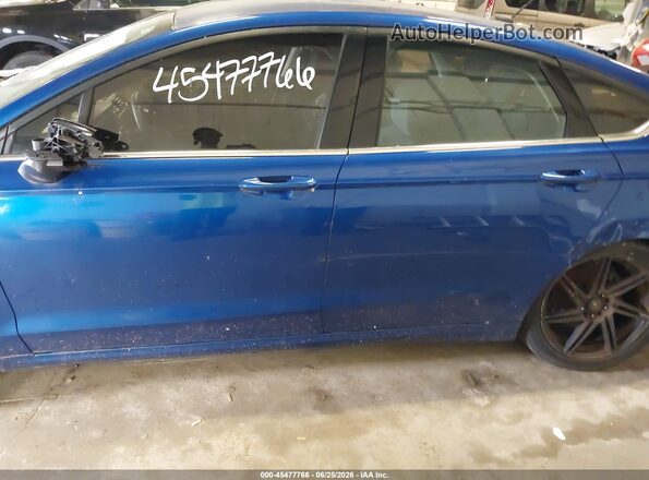 3FA6P0HDXHR373335 2017 FORD FUSION Blue Սալոնի հետևի տեսք