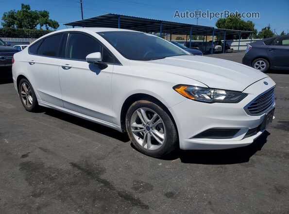 3FA6P0HDXJR205250 2018 FORD FUSION White წინა მარჯვენა